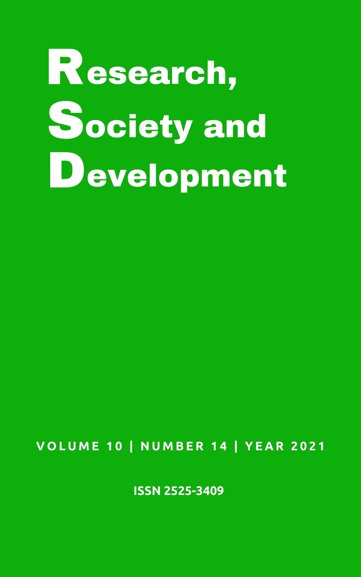 Vol 10 No 14 Research Society and Development 